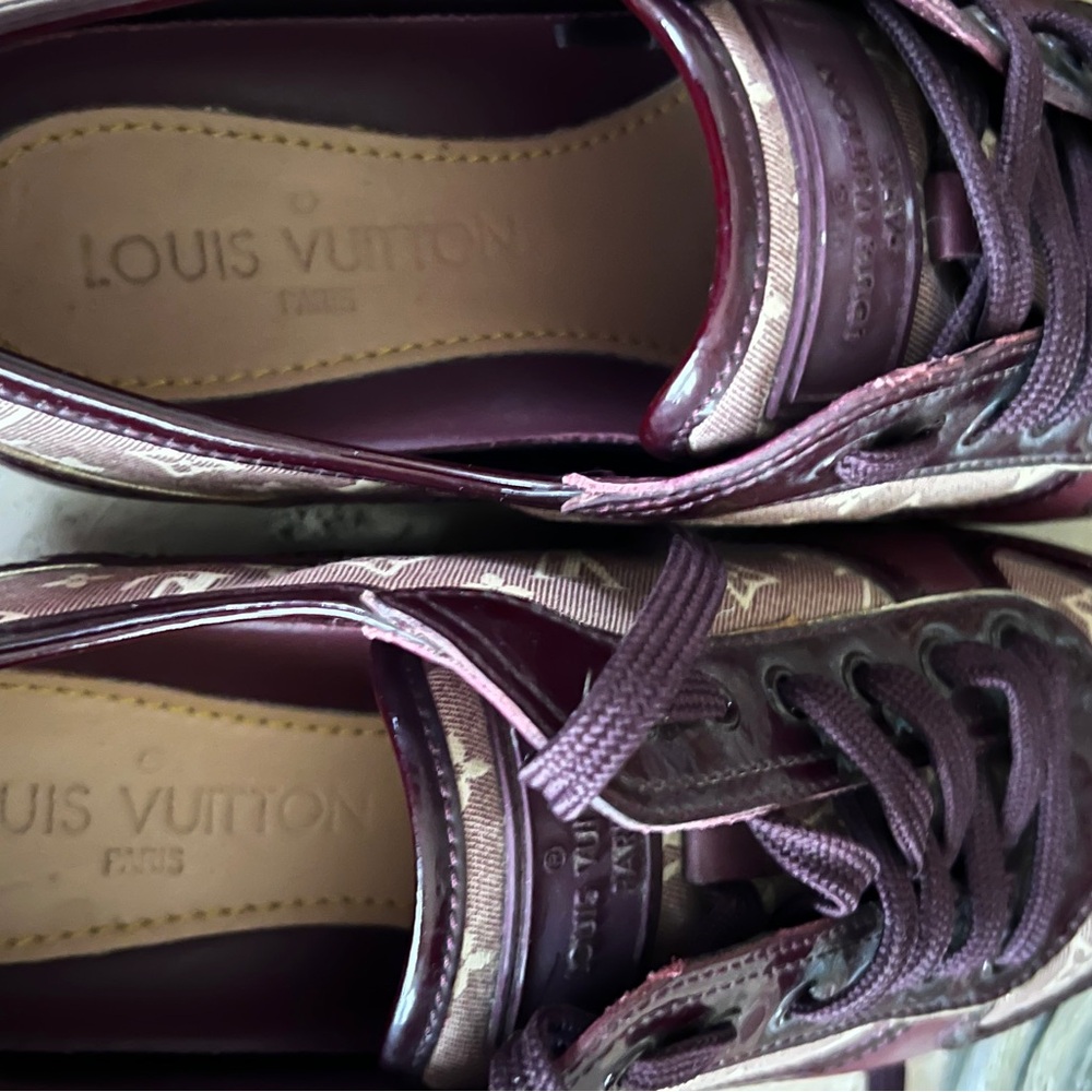 Louis Vuitton Sneakers Women Sz 5.0 - Picture 9 of 16